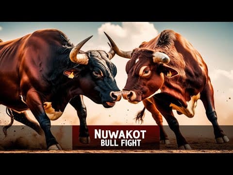 Nuwakot Bull Fight 