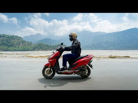 Honda Grazia testimonial video thumbnail featuring Bijaya Luintel’s brand collaboration